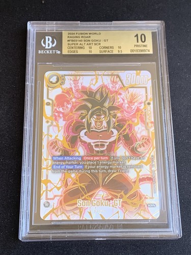 Dragon ball tcg bgs - bgs, 10