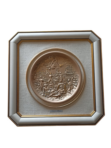 Quadro bassorilievo argento - quadro,