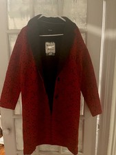 Desigual red coat beautiful - desigual,