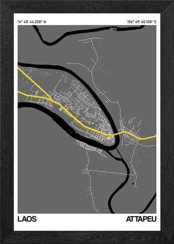 Mappa stradale della città