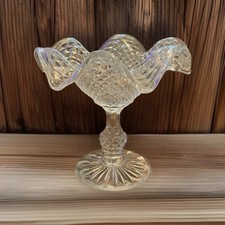 Vintage Crystal Compote Dish