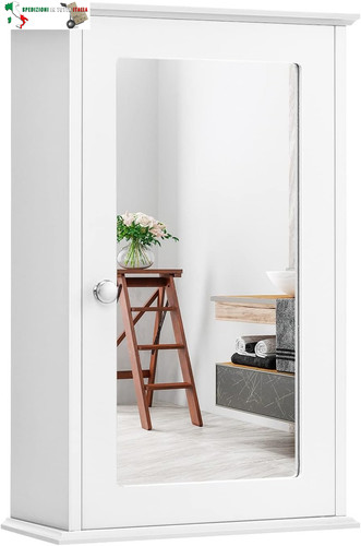 Specchio bagno contenitore - specchio,