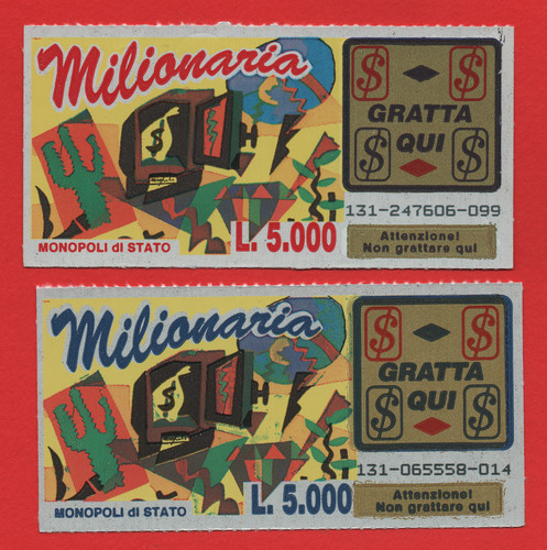 Gratta vinci lotteria - gratta,
