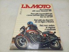 LA MOTO APRILE 1981 LAVERDA 1000 JOTA GILERA 125 REPLICA GORI MX 125 G81