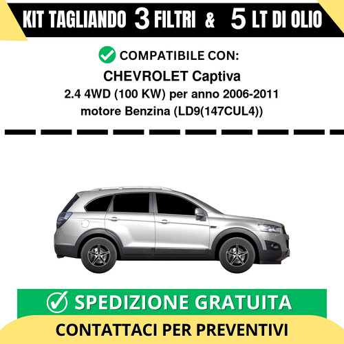 Tagliando per chevrolet - tagliando,