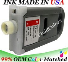 Inchiostro compatibile 700 ml VividColors PFI706 rosso per plotter Image Prograf 8410 