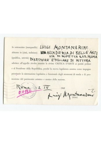 Montanarini luigi firenze - luigi, (firenze