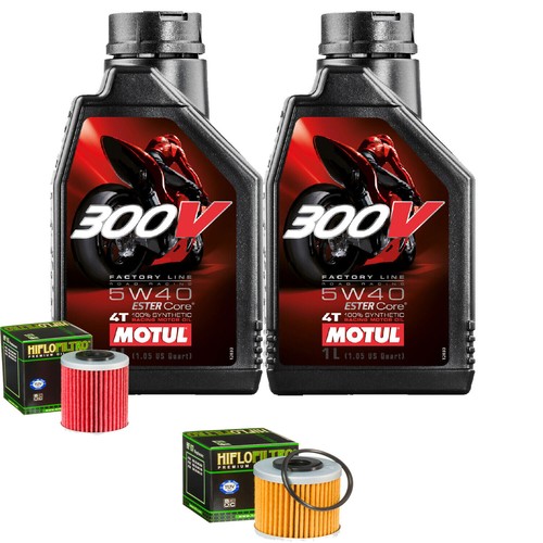 Kit tagliando olio motul 300v - tagliando,