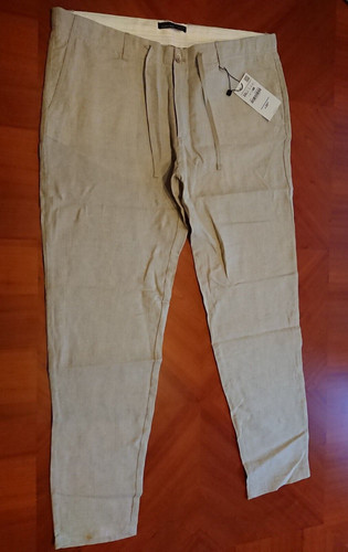Zara pantalone uomo lino - zara,