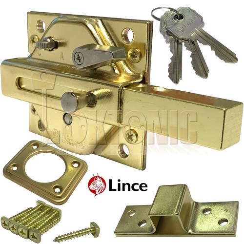 Lince brass lock high - lock,