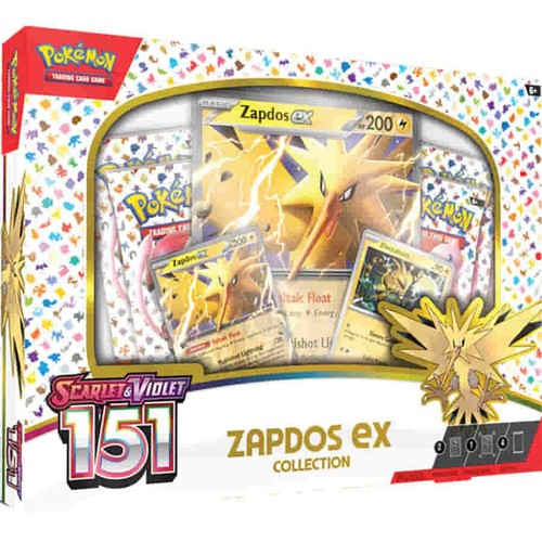 Pokemon 151 zapdos - pokemon, ex