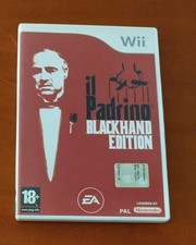 Il Padrino Black Hand Edition Wii Gioco Completo ITA per Nintendo Wii
