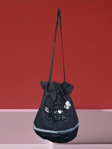 Borsa sacco jeans - sacco, in