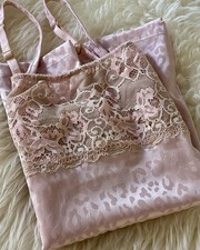 Cami MOSCHINO raso rosa