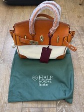Borsa Atore mezza pelle da