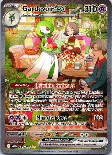 Gardevoir 245 198 - ex, 245/198