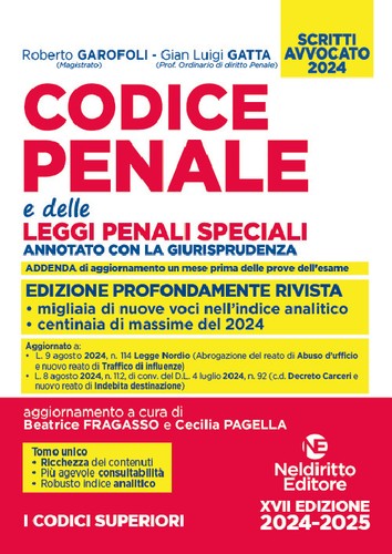Codice penale annotato delle - codice,