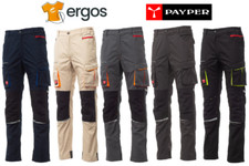 PAYPER Pantaloni NEXT 400 SUMMER Elasticizzati Porta Ginocchiere Uomo Resistenti