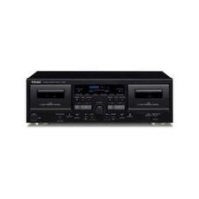 TEAC W-1200 BLACK doppio