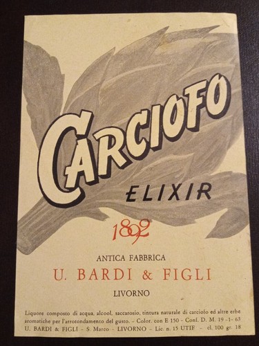 Carciofo elixir fabbrica - -,