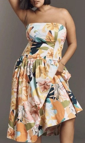 Anthropologie drop waist midi - anthropologie,