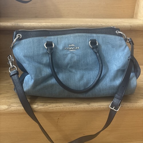 Coach denim mia satchel - mia,