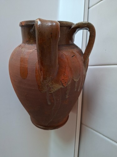 Antica brocca pignata - antica, terra