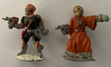 2 MINIATURE IN PIOMBO DIPINTI