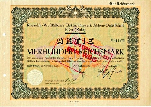 Rwe rheinisch westfalisches - rwe, rheinisch-westfalisches