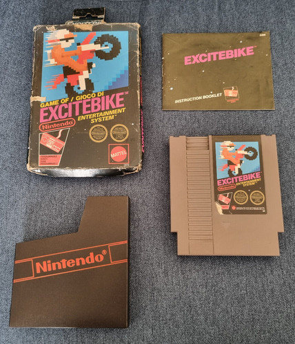 Gioco nintendo nes - nintendo, excitebike