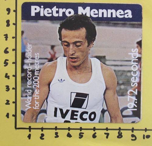 Pietro mennea world record - pietro, 200