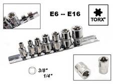 SET 7 CHIAVI A BUSSOLA TORX