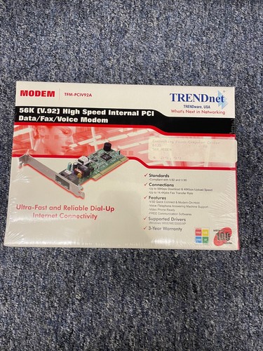 Trendnet modem 56k v 92 - modem, [v.92]