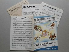 1952- FOX TROT SPARTITI PIANOFORTE BATTERIA SAX VIOLINO TROMBA FISARMONICA