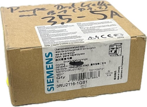 Siemens 3ru2116 1gb1 relè - 3ru2116-1gb1, di