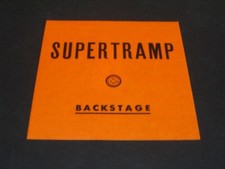 SUPERTRAMP BACKSTAGE PASS