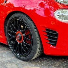 Griglie Laterali Abarth 500 595 695 Side Grill Paraurti Anteriore Front Bumper