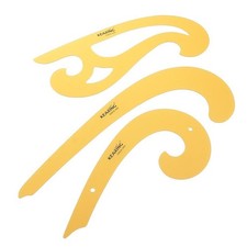 3 Righelli Pezzi / Set Di