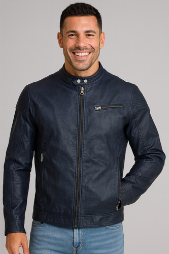 Giubbino uomo ragazzo biker - ragazzo,