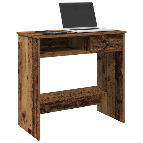 Scrivania nera 80x40x75 in - nera,