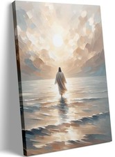 Jesus Walking on Water Canvas