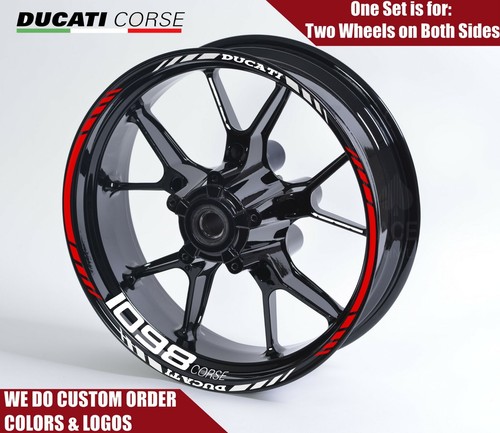 Ducati 1098 corse decalcomanie - 1098,