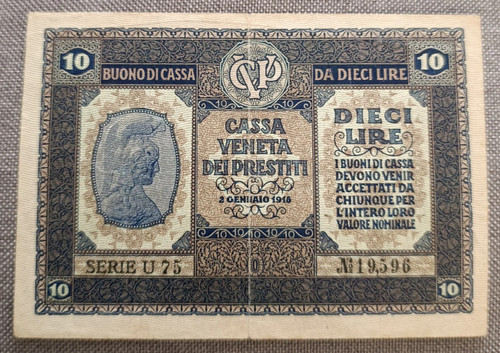 Lire cassa veneta dei - 10,