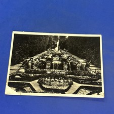 LA CASCATA  GIARDINO DEL 17 ESIMO SECOLO - Bianco e nero Cartolina