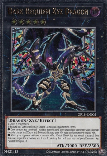 Yugioh dark requiem xyz - lp,
