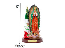 Vergine Guadalupe con Bandera