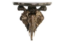 MENSOLA A PARETE LIBRERIA A MURO decorazione  in legno scaffale ETNICO BACHECA