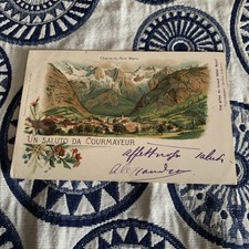 COURMAYEUR AOSTA - 1900