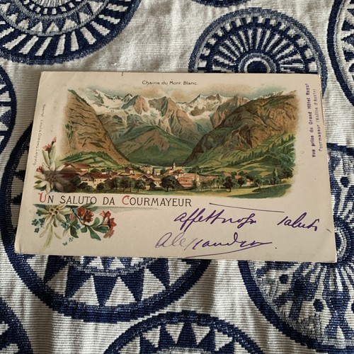 Courmayeur aosta 1900 - courmayeur,