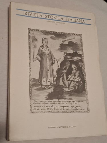 Rivista storica italiana - rivista,